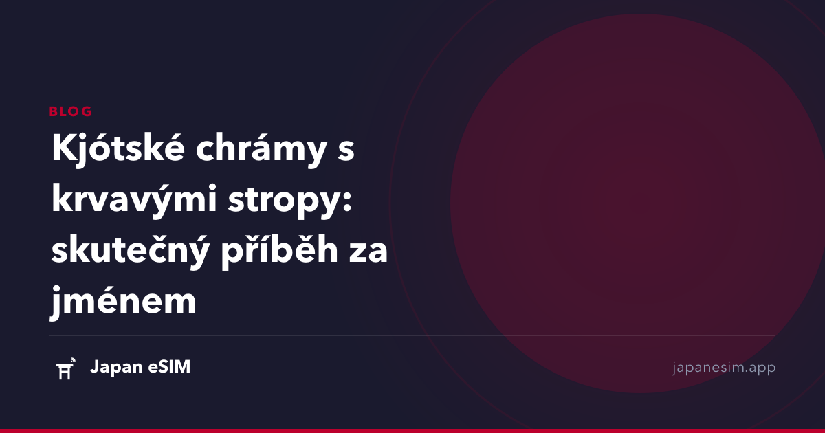 Kjótské chrámy s krvavými stropy: skutečný příběh za jménem