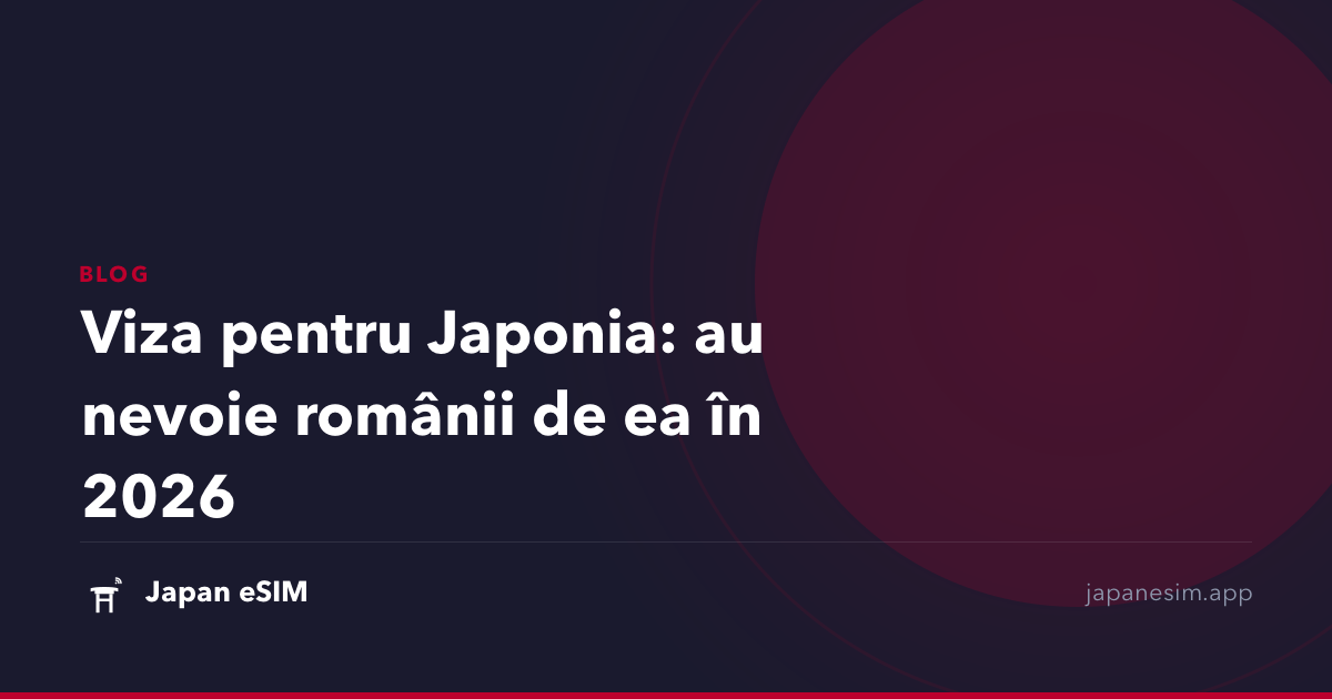 Viza pentru Japonia: au nevoie românii de ea în 2026
